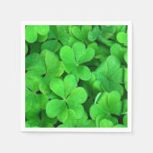 Serviette En Papier Clover irlandais (Devant)