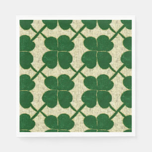 Serviette En Papier Clover Lattice Linen