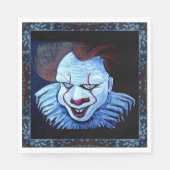 Serviette En Papier Clown : Papier malin Napkin (Devant)