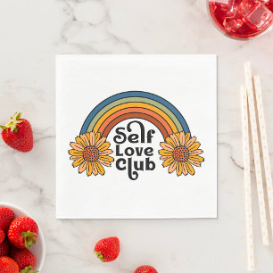 Serviette En Papier Club d'amour de soi