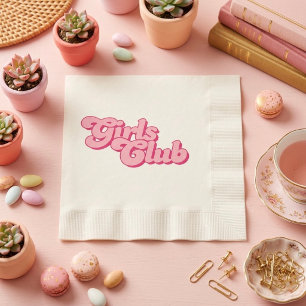 Serviette En Papier Club de filles