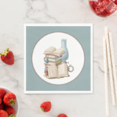 Serviette En Papier club de lecture mignon (En situation)