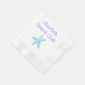 Serviette En Papier Club de plage Starfish (Coin)
