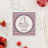 Serviette En Papier Club de yacht (En situation)