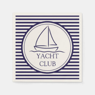 Serviette En Papier Club de yacht