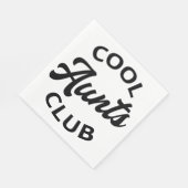 Serviette En Papier Club des Aunts cool I (Coin)