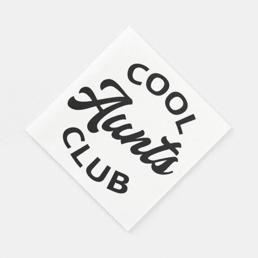 Serviette En Papier Club des Aunts cool I (Coin)