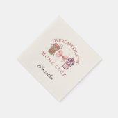 Serviette En Papier Club des mamans surcaffinées sur mesure (Coin)