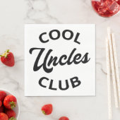 Serviette En Papier Club des oncles cool I (En situation)