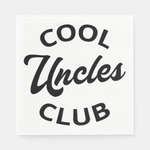 Serviette En Papier Club des oncles cool I