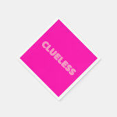 Serviette En Papier Clueless I (Coin)