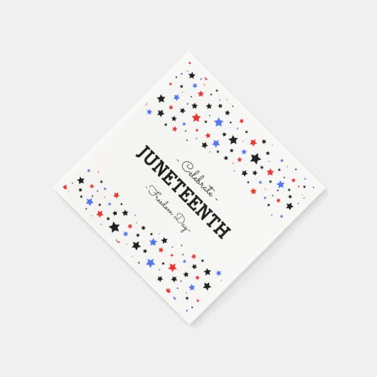 Serviette En Papier Cluster d'étoiles | Célébrer les serviettes Junetd (Coin)