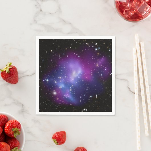 Serviette En Papier Cluster Galaxy MACS J0717 (En situation)