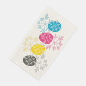 Serviette En Papier CMYK Snowflakes (Coin)
