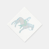 Serviette En Papier Coastal cowgirl (Coin)