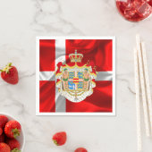 Serviette En Papier Coat d'arms (En situation)