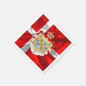 Serviette En Papier Coat d'arms (Coin)