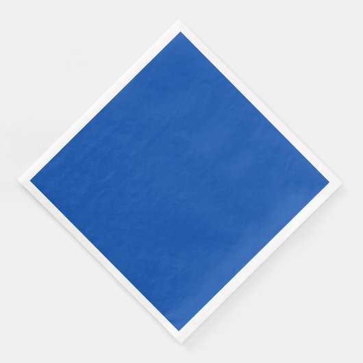 Serviette En Papier Cobalt Blue Dinner Paper Napkin (Coin)