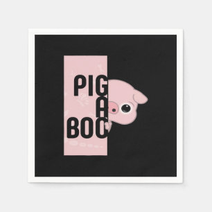 Serviette En Papier Cochon A Boo