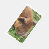 SERVIETTE EN PAPIER COCHON MIGNON (Coin)