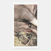 SERVIETTE EN PAPIER COCHONS MIGNONS (Devant)