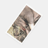 SERVIETTE EN PAPIER COCHONS MIGNONS (Coin)
