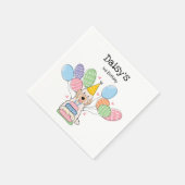 Serviette En Papier Cockapo blanc crème Cavapoo Anniversaire (Coin)