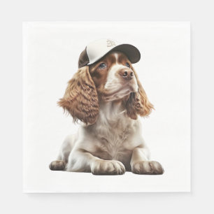 Serviette En Papier Cocker Baseball