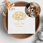 Serviette En Papier Cocker Spaniel Chien Boisson Personnalisée Sur Moi