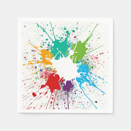 Serviette En Papier Cocktail (Devant)