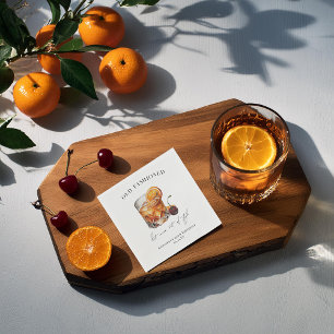 Serviette En Papier Cocktail "à l'ancienne" Anniversaire