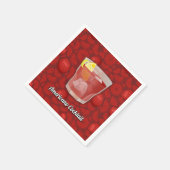 Serviette En Papier cocktail Americano (Coin)