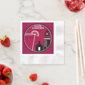 Serviette En Papier Cocktail Cape Codder (En situation)