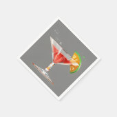Serviette En Papier Cocktail classique (Coin)