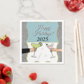 Serviette En Papier Cocktail, conversations sophistiquées, boire (En situation)