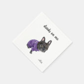 Serviette En Papier Cocktail de chien serviettes (Coin)
