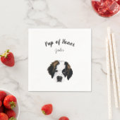 Serviette En Papier Cocktail de chien serviettes (En situation)