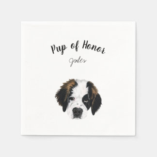 Serviette En Papier Cocktail de chien serviettes