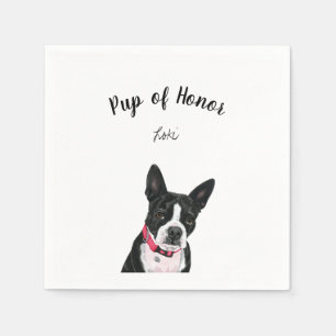 Serviette En Papier Cocktail de chien serviettes