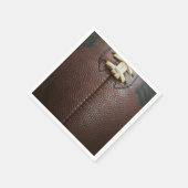 Serviette En Papier Cocktail de football serviettes (Coin)