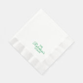 Serviette En Papier Cocktail de réception de mariage (Coin)