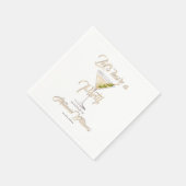 Serviette En Papier Cocktail d'été pour la retraite des femmes (Coin)