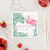 Serviette En Papier Cocktail Flockons (En situation)