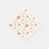 Serviette En Papier Cocktail Heure Mariage italien serviettes (Coin)