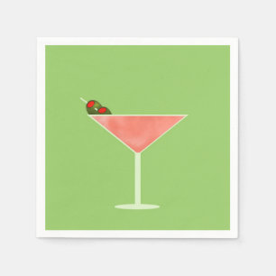 Serviette En Papier Cocktail Hour Cocktail Napkins