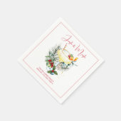 Serviette En Papier Cocktail Jingle et Mingle (Coin)