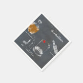 Serviette En Papier Cocktail Manhattan (Coin)