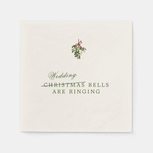 Serviette En Papier Cocktail Mariage de Noël serviettes (Devant)