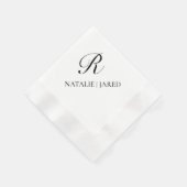 Serviette En Papier Cocktail Mariage personnalisable Napktail (Coin)