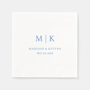 Serviette En Papier Cocktail Mariage personnalisé serviettes